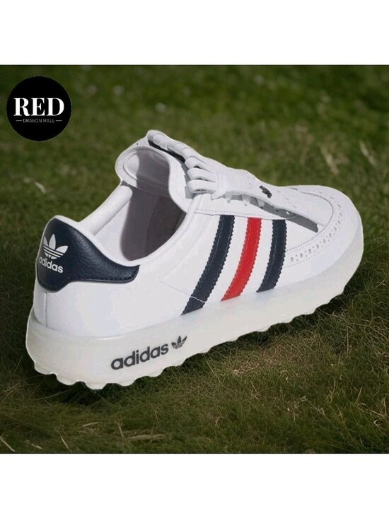 Adidas Coursecup Spikeless Golf Shoes IH2266 White Indigo Scarlet - Men\'s Sz 10 main image 8